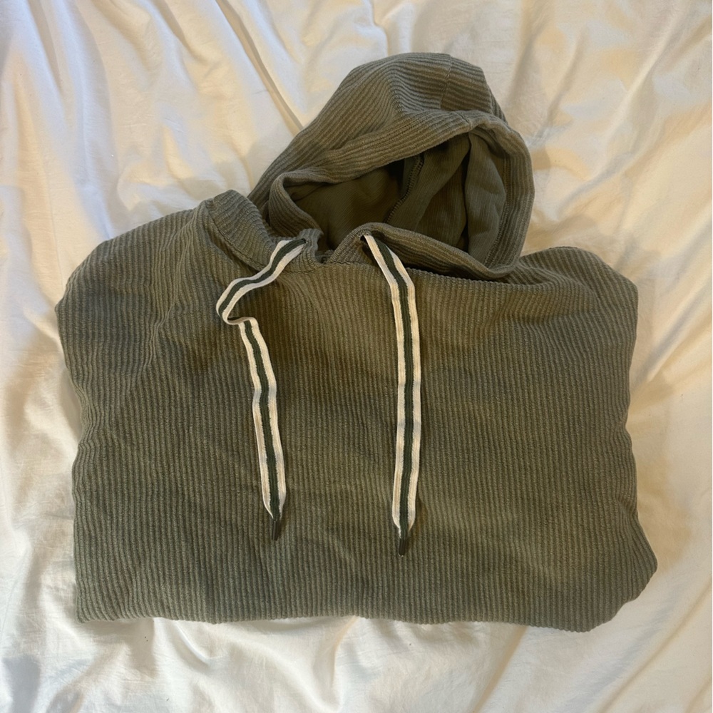 Aerie Cozy Olive Green Hoodie